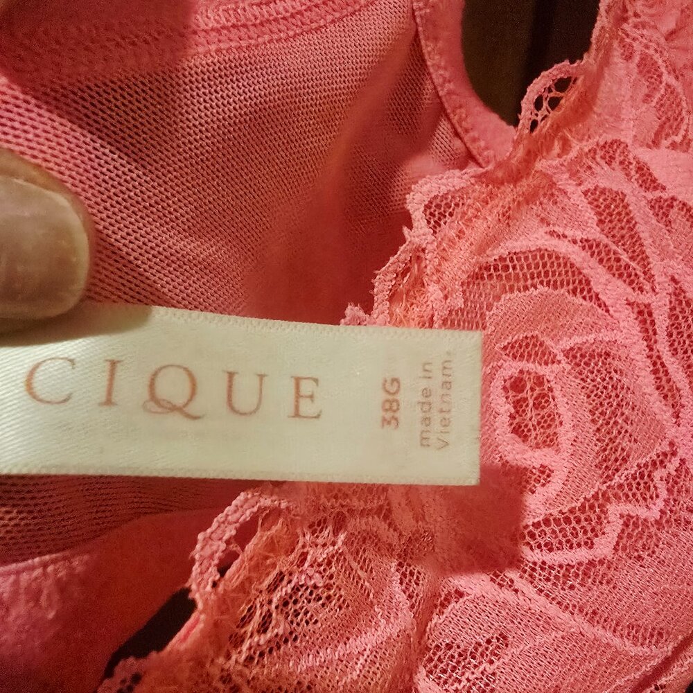 Cacique Lightly Lined Lack Full Coverage Bra - image 5